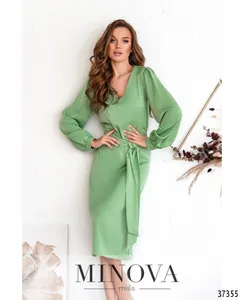 Платье 3134-оливка Minova