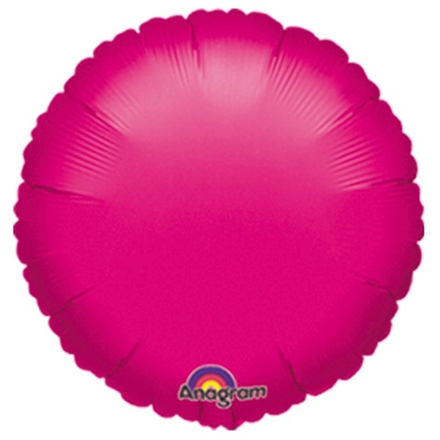 А Б/РИС КРУГ 18" Металлик Фуксия