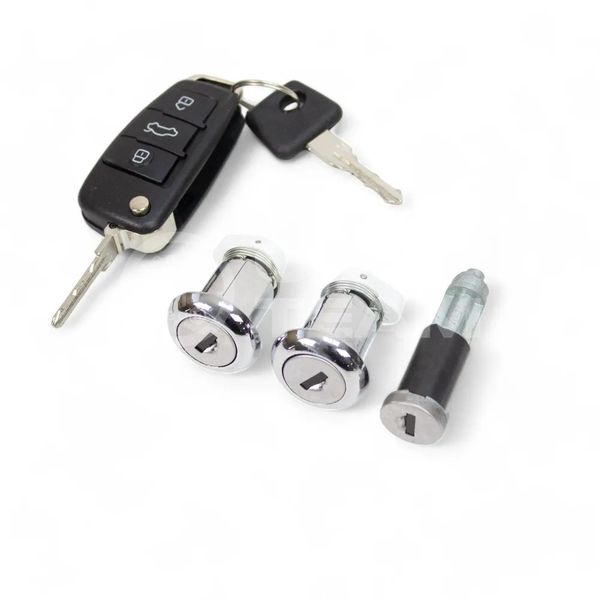 Замок зажигания ВАЗ 2110 с выкидным ключом в стиле AUDI и сигнализацией Smart Lock
