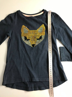 Лонг Acoola с пайетками на рост 122 см