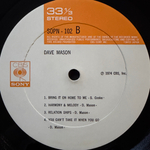 Dave Mason ‎– Dave Mason (Япония 1974г.) Т