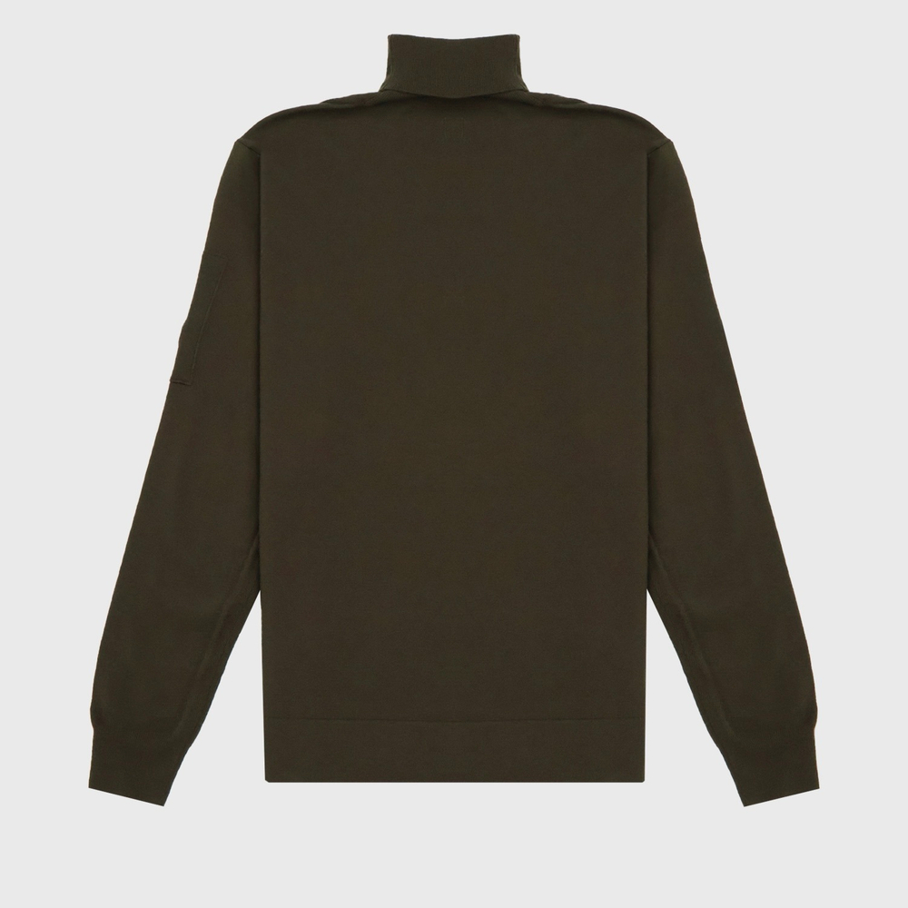 Свитер C.P. Company Turtle Neck Dark Green