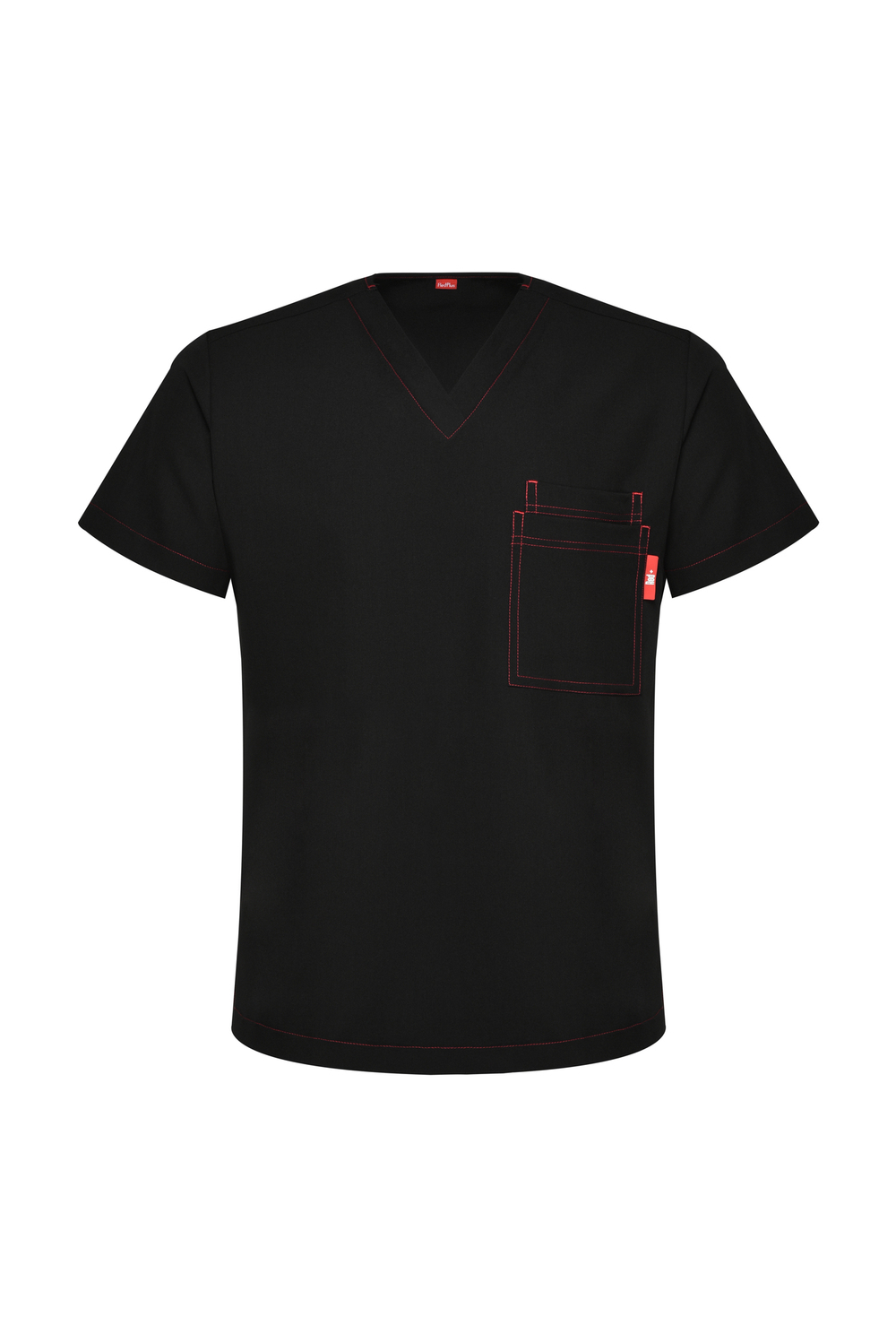 Топ медицинский мужской Гекай, черный