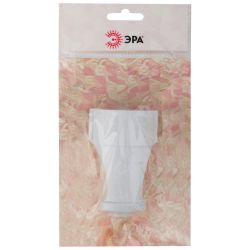 Розетка ЭРА Rx1-W кабельная без заземления прямая 10A белая