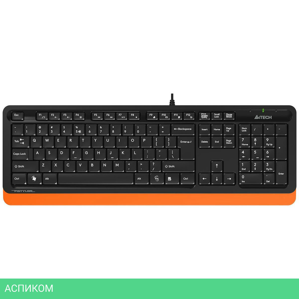 Набор периферии A4 Fstyler F1010 черный/оранжевый