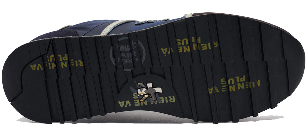 Premiata Lucy 4931 sneakers синие с коричневым