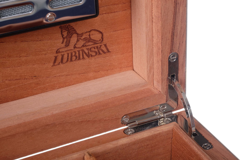 Хьюмидор Lubinski Эбеновое дерево на 40 сигар, Q45026