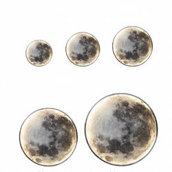 Накладной светильник Imperiumloft COSMOS Мун D90 cosmos-moon01