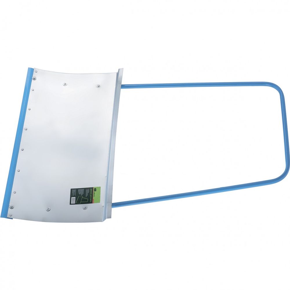 61520 Движок для уборки снега стальной оцинкованный, 750х410х1100 мм, стальная рукоятка, Россия Сибртех