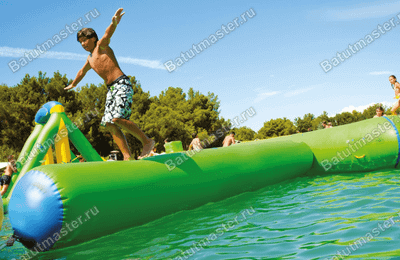 Элемент аквапарка «Буй» материал ПВХ 0,6 мм/800 гр. м, размеры 6×0,68×0,68 м