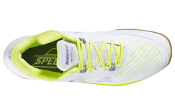 Мужские кроссовки для бадминтона/сквоша Babolat Shadow Tour 5 - white/lime