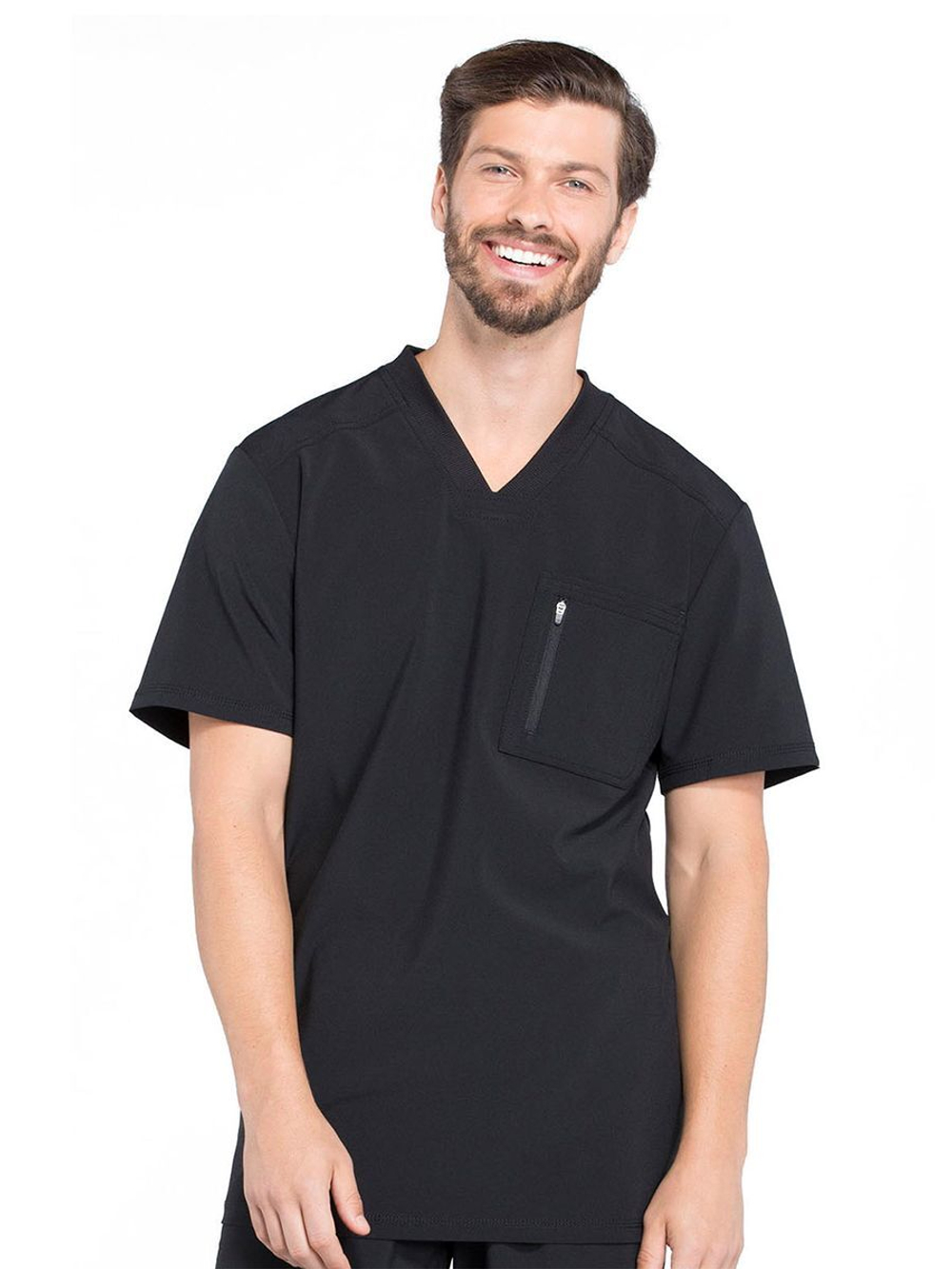 Топ медицинский мужской Cherokee Infinity CK910A, черный, M