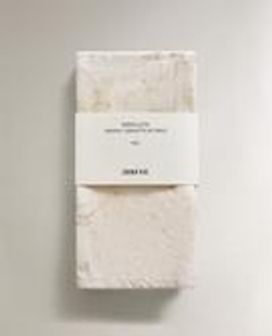 ZARA HOME НАБОР САЛФЕТОК С ДАМАССКИМ УЗОРОМ (2 ШТ.), ЗЕЛЕНЫЙ