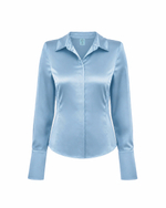 blue shirt x Dilara
