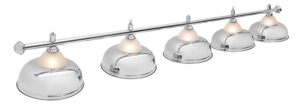 Светильник Fortuna Crown Silver 5 плафонов