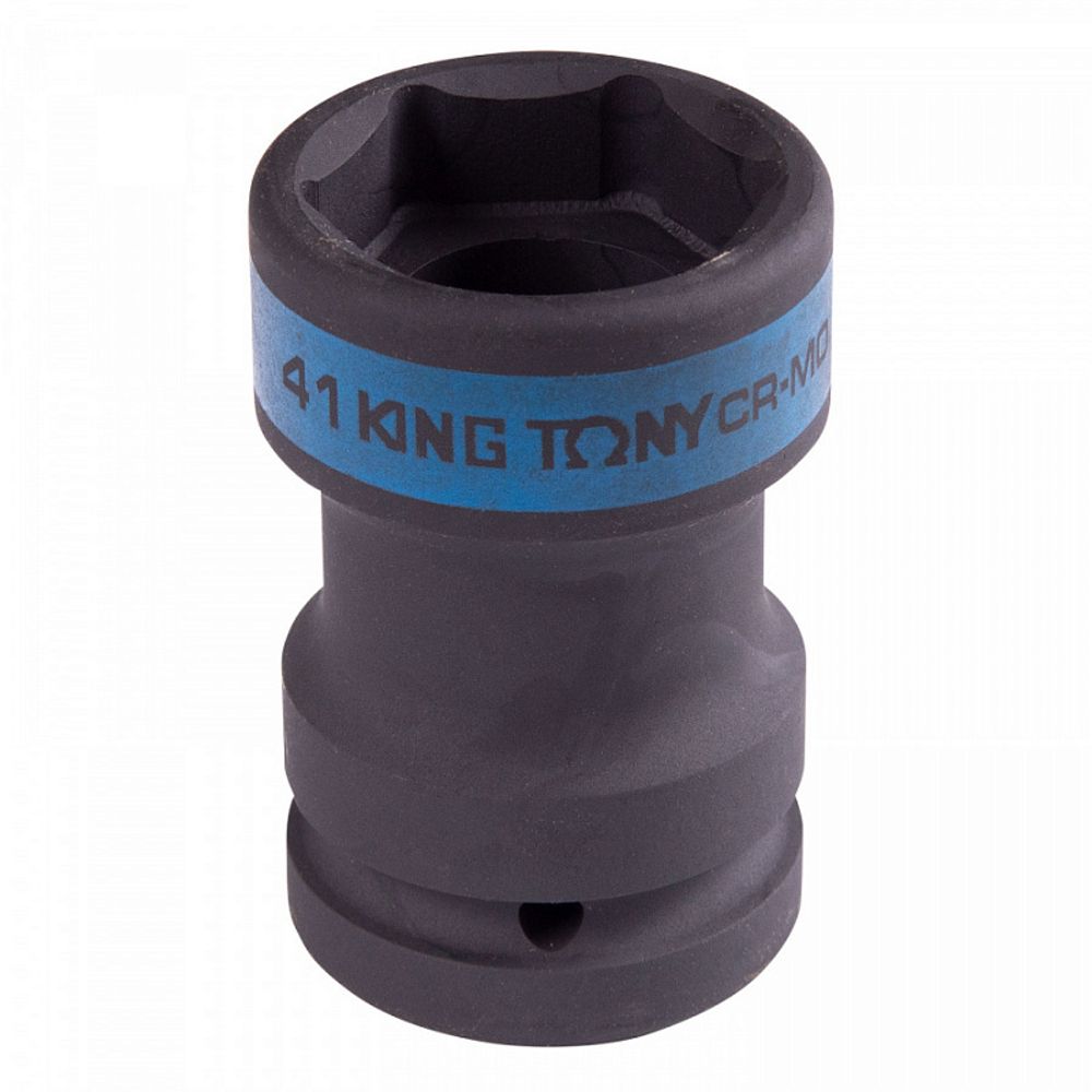 KING TONY (85451941M) Головка торцевая ударная 1", Square 19 мм х Hex 41 мм, футорочная