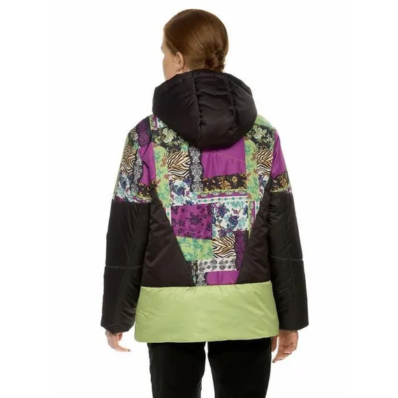 Куртка женская, размер M, цвет чёрный