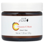 100% Pure, Маска с витамином C, 38 г (1,35 унции)
