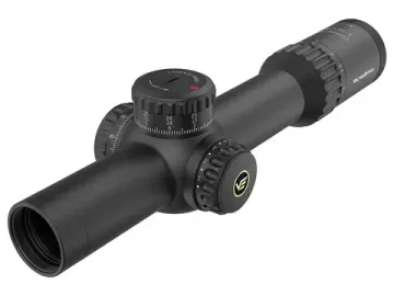 Прицел Vector Optics Continental 34mm ED 1-10x28 FFP, сетка VET-CTR (MIL), подсветка красная, 34мм, поправки 0.1 MIL, IP67, ударная стойкость-ускорение 1000g, 663г