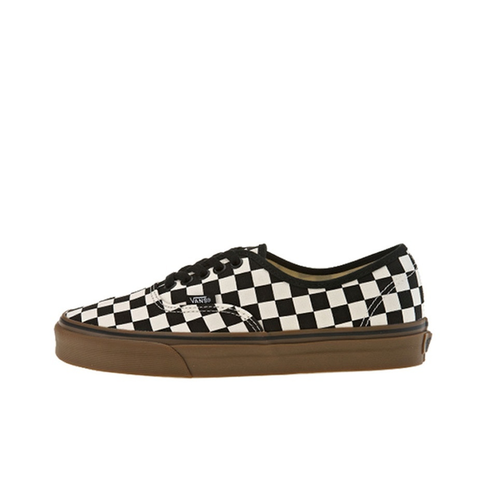 Vans authentic black checkerboard online