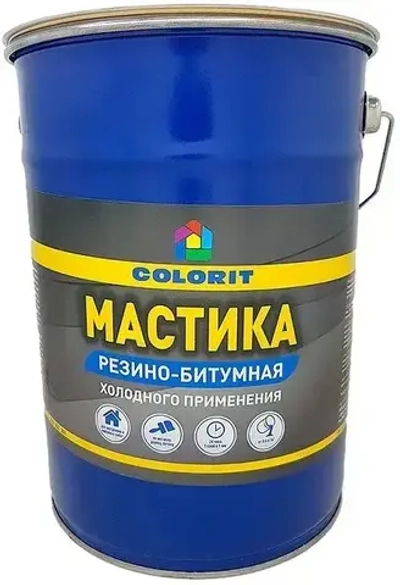 Мастика резинобитумная 4 кг COLORIT