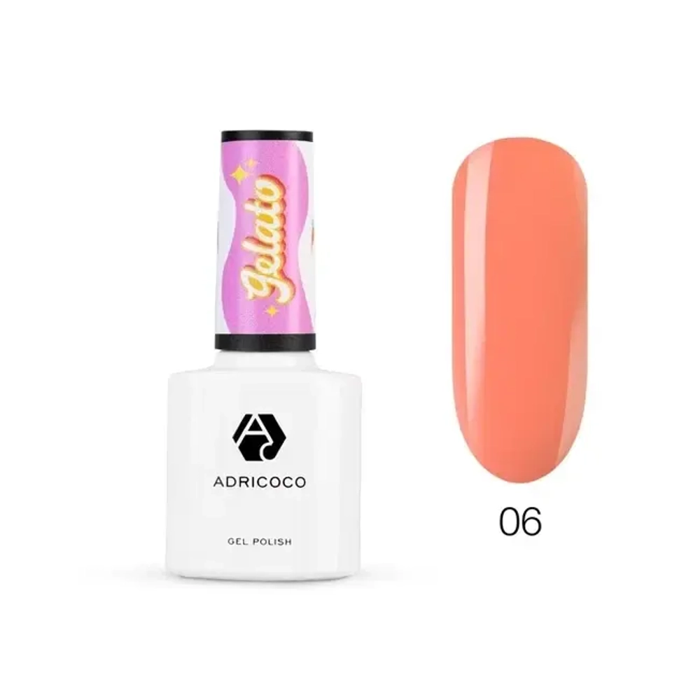 Гель-лак ADRICOCO Gelato №06, (8мл)