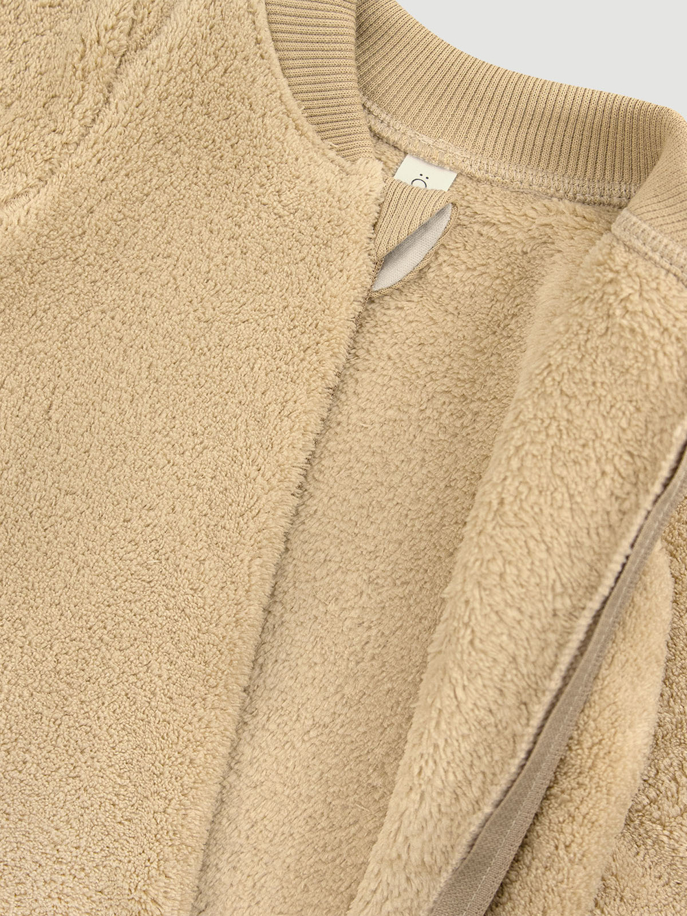 Утеплённый комбинезон Mjölk Beige, на манжетах