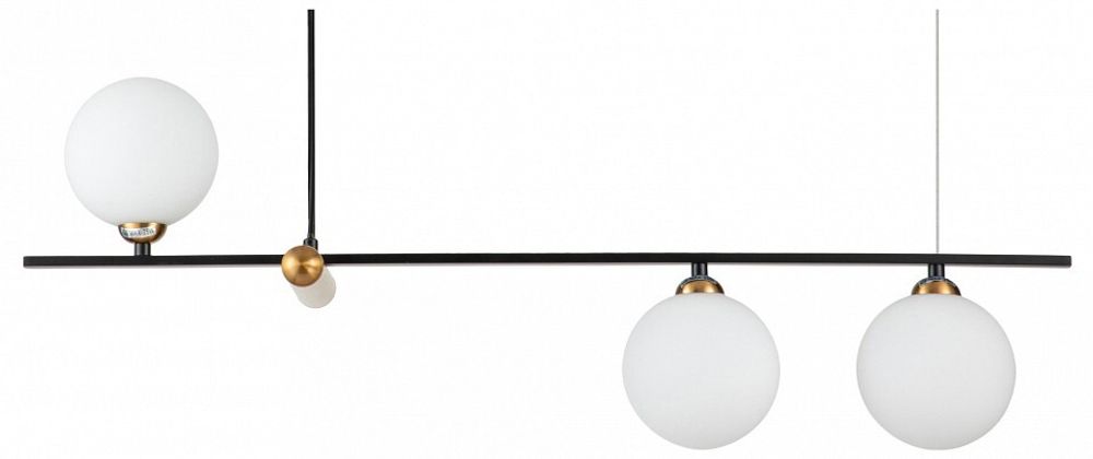 Подвесной светильник Indigo Opaco 11015/3P Black