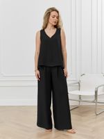 Блузка-топ женская Ясмина-2 Виотекс ЧЁРНЫЙ