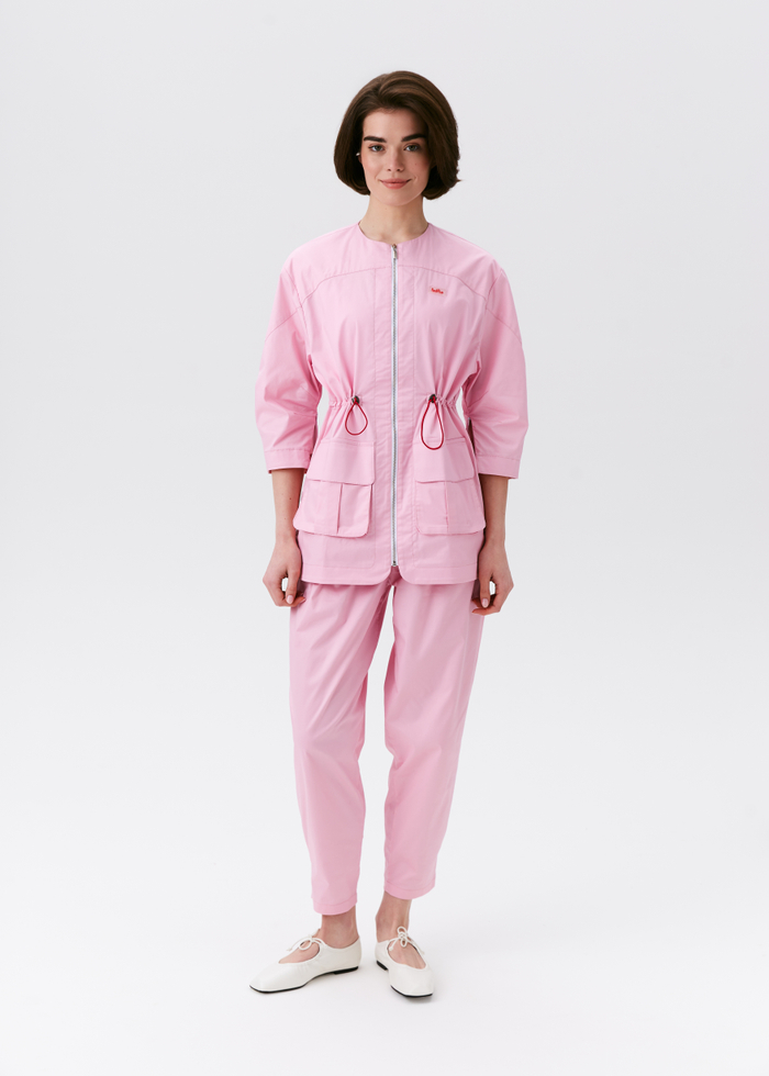 Жакет медицинский женский Волюмэ, роза хлопок