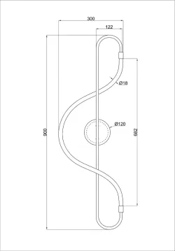 Настенный светильник Arte Lamp KLIMT