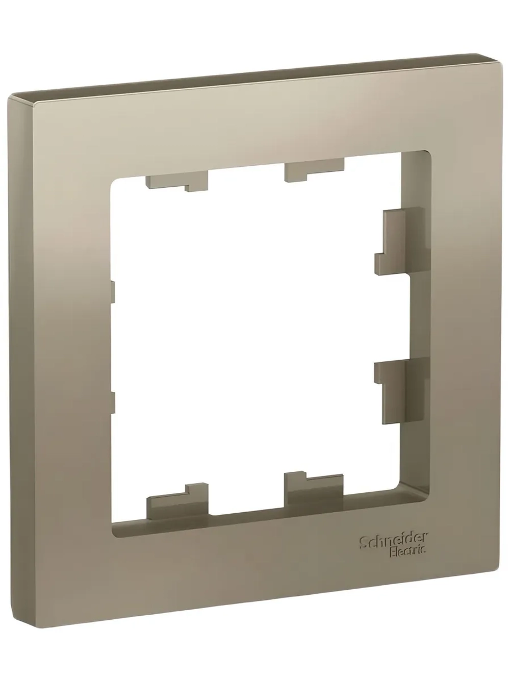 Рамка 1-я Schneider Electric Atlas Design алюминий