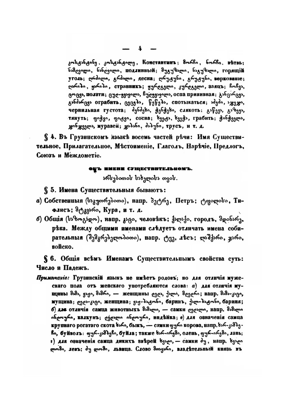 Краткая грузинская грамматика | Д. Чубинов