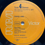 David Bowie ‎– David Live 2LP (Германия 1974г.)