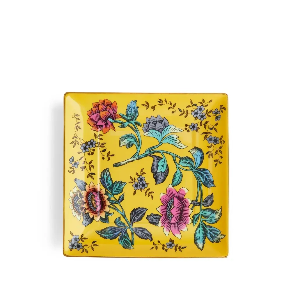Wedgwood Поднос Wonderlust 14,5 см Желтый тонкин