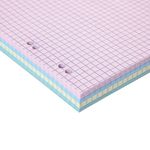 Сменный блок к тетради на кольцах, А5, 200 л., HATBER, 4 цвета по 50 л., 200СБ5ЦВ1, Т16442