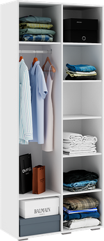 Римини Шкаф 2х ств.комбинированный (600)