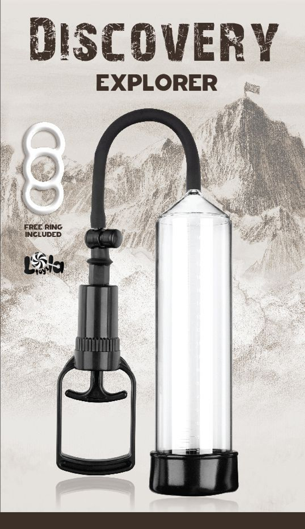 Вакуумная помпа Lola Games Discovery Explorer – с линейкой