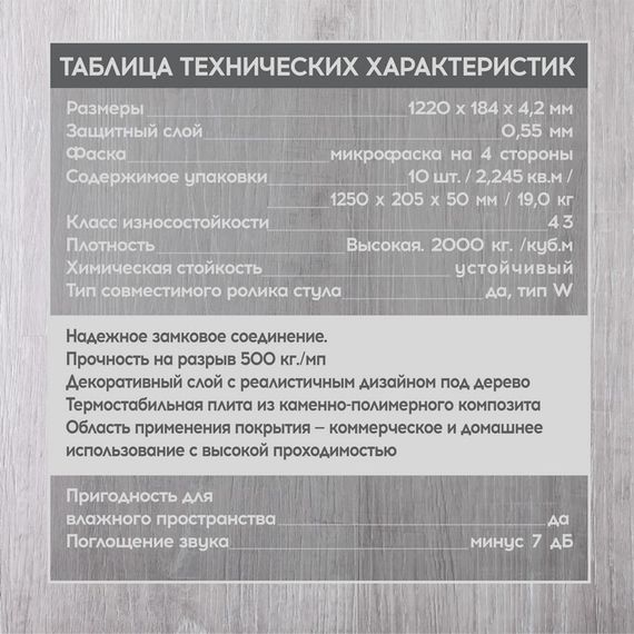 SPC ламинат I-Floors High - Дуб Венсан