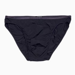 Мужские трусы слипы черные HOM PLUMES Micro Briefs 404756_400004