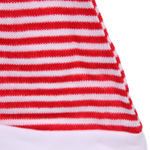 Колпак новогодний «Новогодние полосы», красно-белый