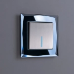 Рамка на 1 пост Diamant (черный) W0011208