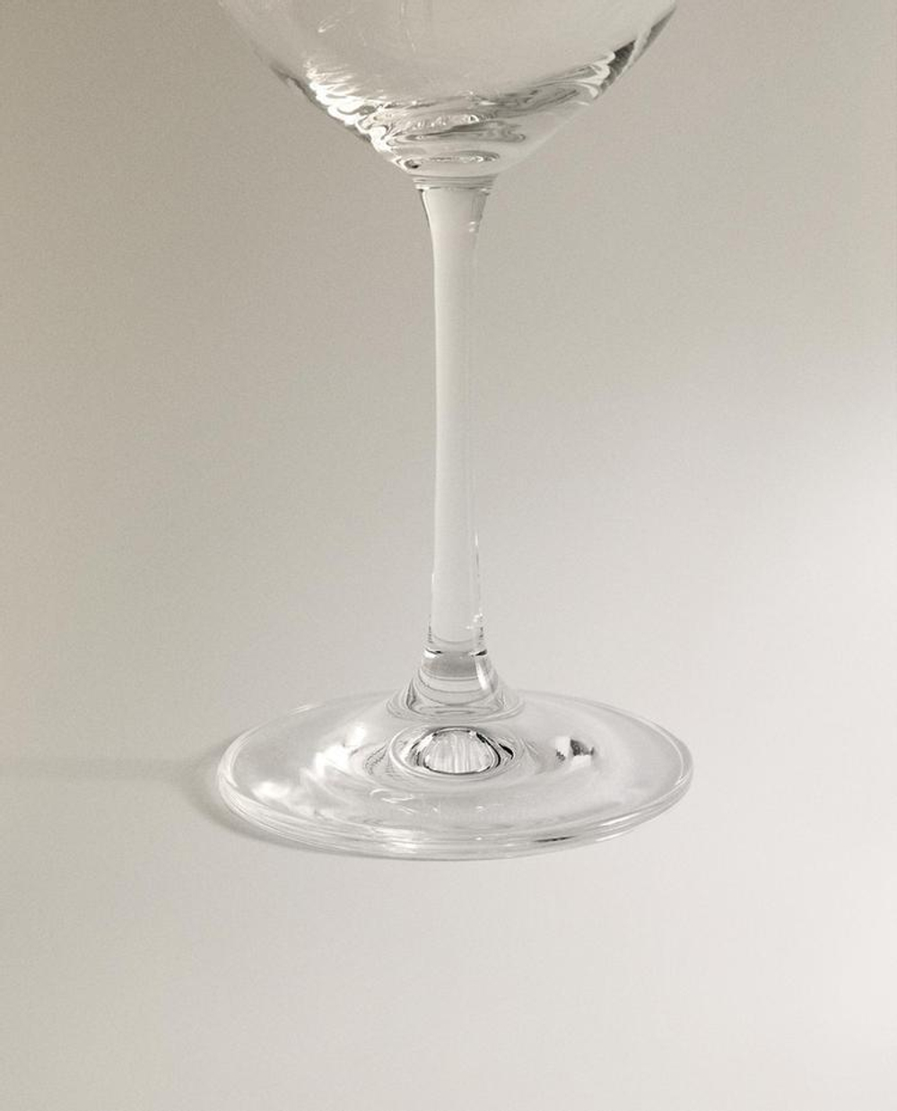 ZARA HOME ГРАВИРОВАННЫЙ РОЖДЕСТВЕНСКИЙ БОКАЛ ДЛЯ ВИНА, ПРОЗРАЧНЫЙ