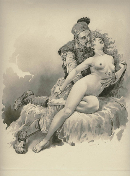 Archibald Smith aka Gottfried Sieben (1856-1918) - эротическое искусство австрийского художника