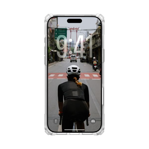 Чехол Uag Plasma XTE Case для iPhone 17 Pro Max, Прозрачный/Титан | Clear/Titanium