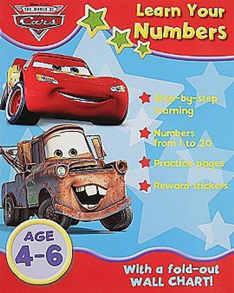 Disney &quot;Cars&quot;: Learn Your Numbers