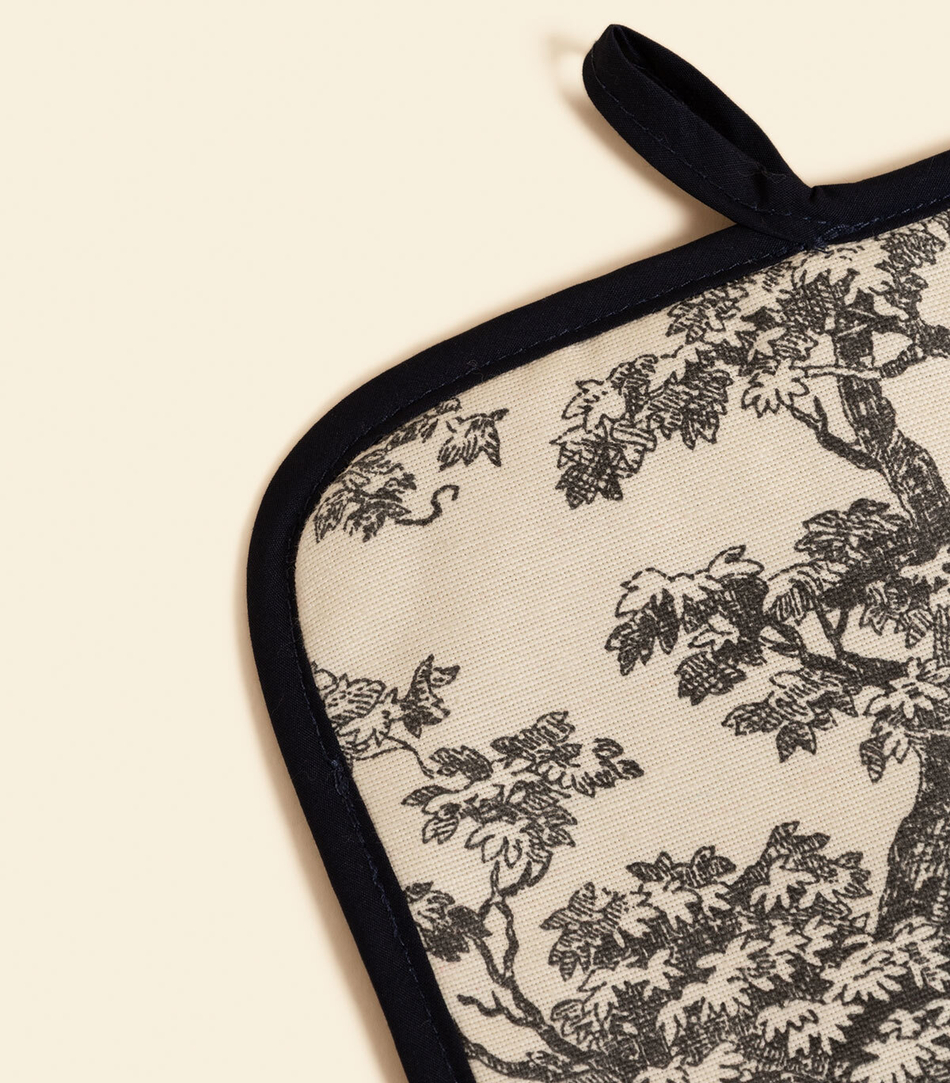 Прихватка – Квадратная, черная | Сельская жизнь