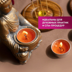 Свечи чайные Standard до 3 5 часов горения вес 8 5 г комплект 100 шт. в гильзе LAIMA (5 штук в упаковке)