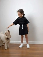 Платье в сад спортивное на завязках детское