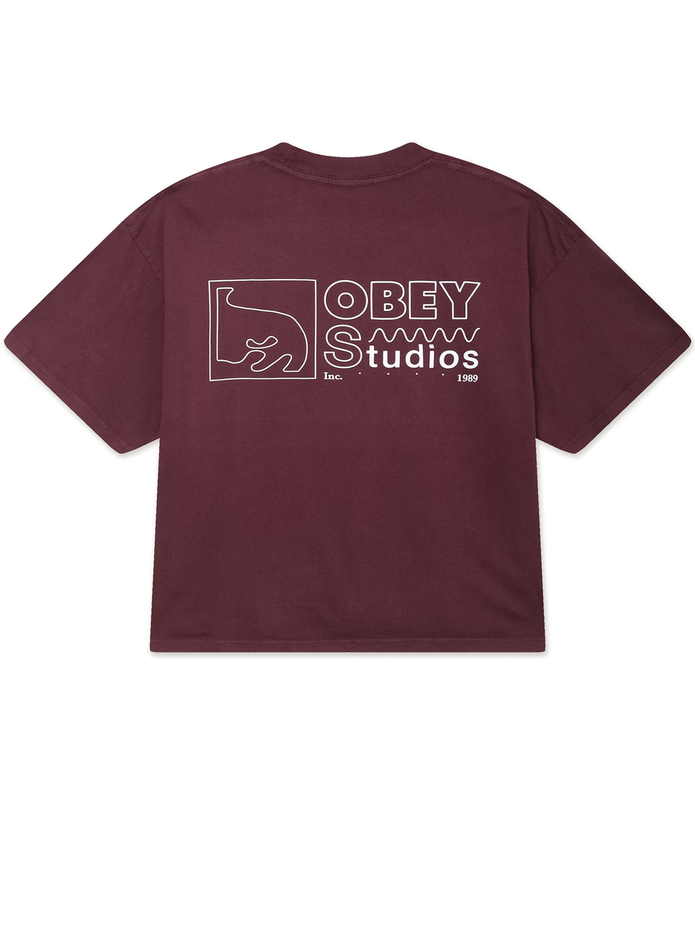 Женская Футболка Obey Studios Inc 1989